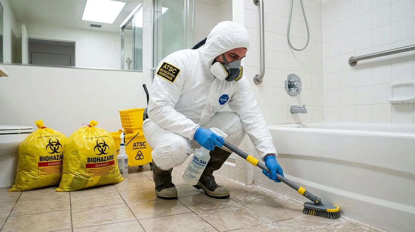 Decontamination equipment deployed for Blood Cleanup in Lumberton